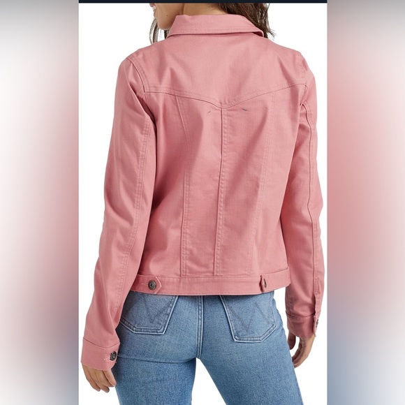 Wrangler Pink Denim Jacket - Picture 2 of 8